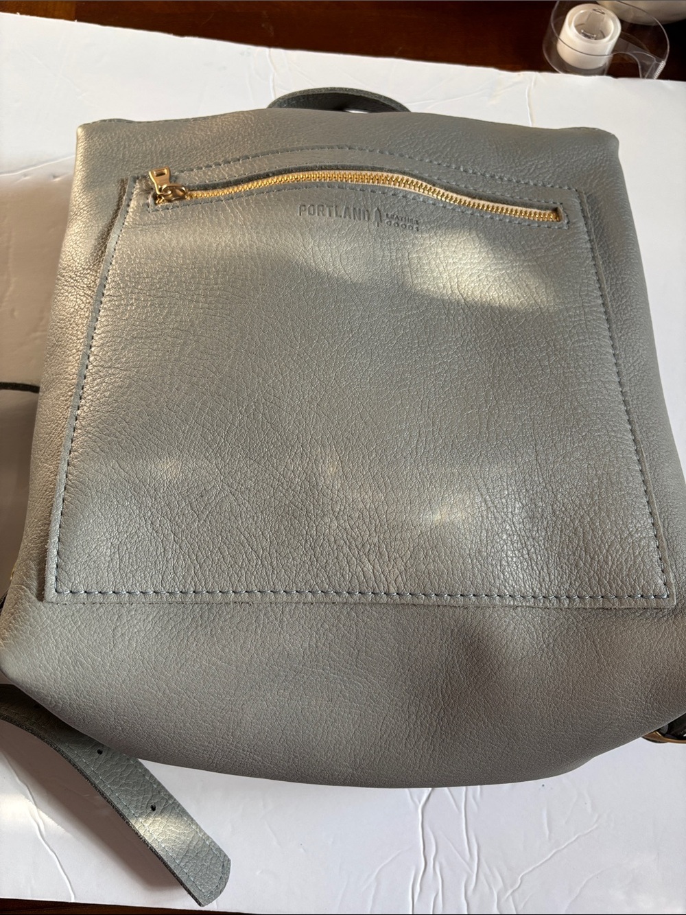 Nimbus color Portland Leather tote backpack brand new